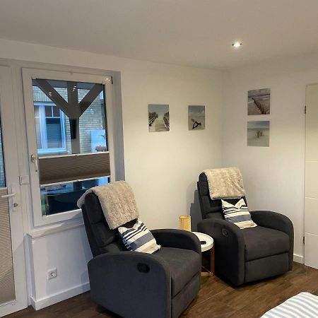 Ferienwohnung Haus Nilas am Meer Cuxhaven Exterior foto