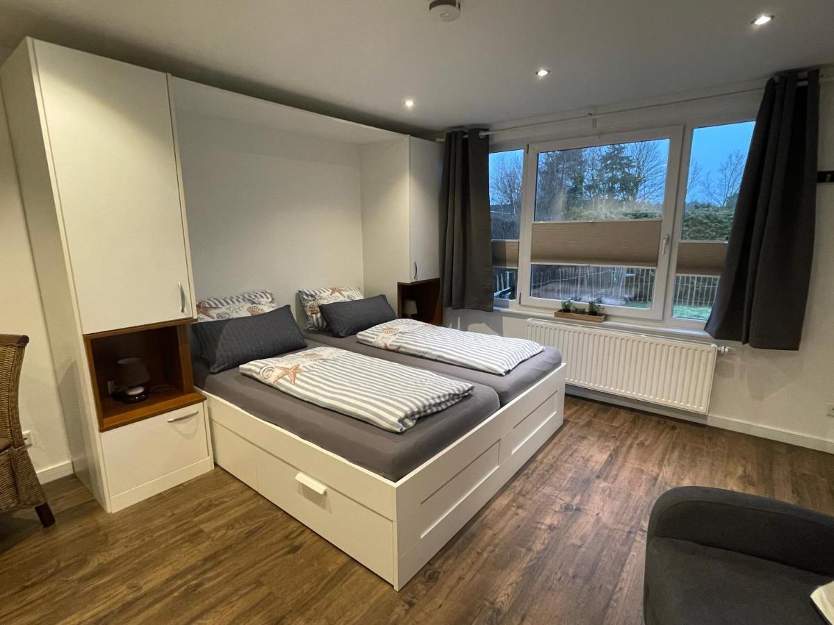 Ferienwohnung Haus Nilas am Meer Cuxhaven Exterior foto