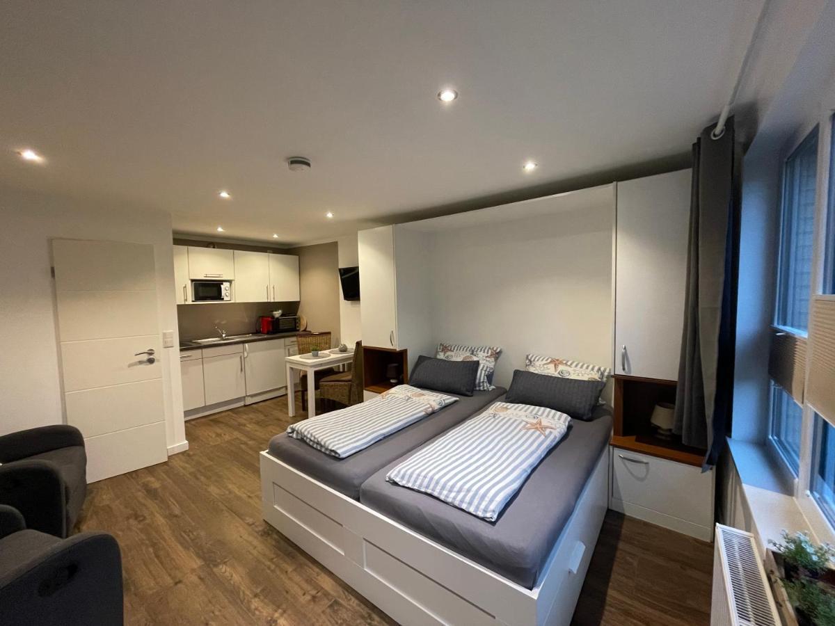 Ferienwohnung Haus Nilas am Meer Cuxhaven Exterior foto